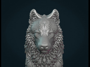 wolf iii Modelo de Impressão 3D