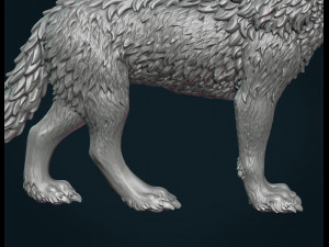 wolf iii Modelo de Impressão 3D
