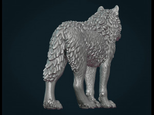 wolf iii Modelo de Impressão 3D