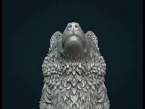 wolf iii Modelo de Impressão 3D