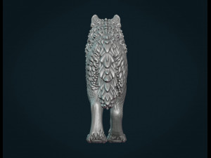 wolf iii Modelo de Impressão 3D