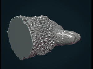 wolf head iii 3D Druckmodell