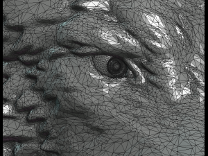 wolf head iii 3D Druckmodell