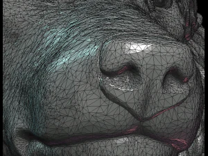 kurt kafası iii 3D Baskı Modeli