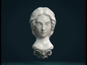 female face Modèles 3D en vedette