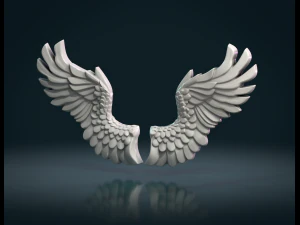 wings relief 3D Print Model
