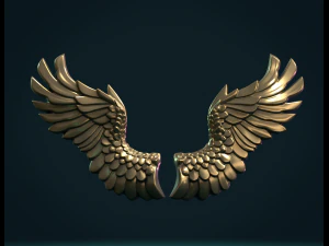 wings relief 3D Print Model
