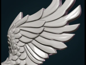wings relief 3D Print Model