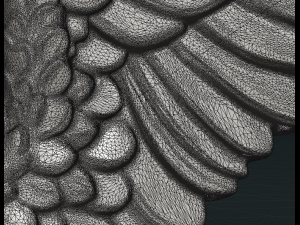 wings relief Modelo de Impressão 3D