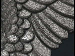 wings relief 3D Print Model
