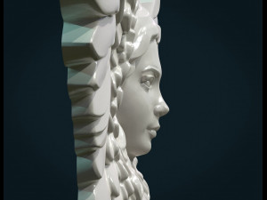 angel relief 3D Принт Модель