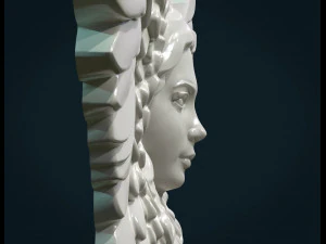 angel relief 3D Print Model