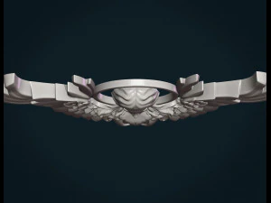 angel relief 3D Print Model
