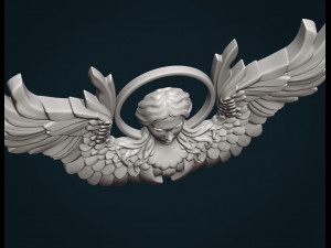 angel relief 3D Принт Модель