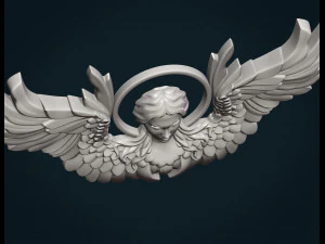 angel relief 3D Print Model
