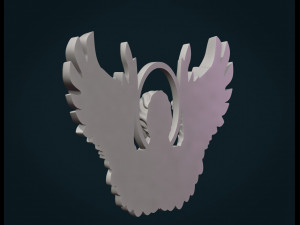 angel relief 3D Принт Модель