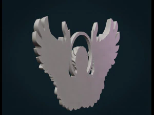 angel relief 3D Print Model