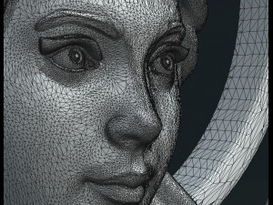 angel relief 3D Принт Модель