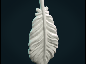 bird feather Model do druku 3D