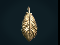 Bird Feather 3D Model