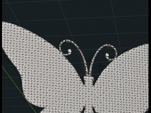 celtic butterfly 3D प्रिंट मॉडल