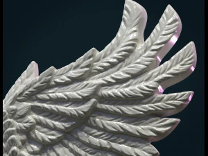 wings relief ii 3D Print Model