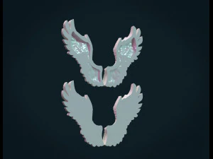 wings relief ii 3D Print Model