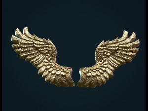wings relief ii Model do druku 3D