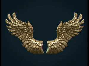 wings relief ii 3D Print Model