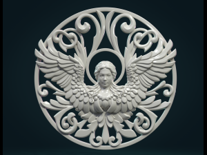 angel relief ii 3D Print Model