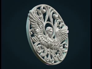 angel relief ii 3D Принт Модель