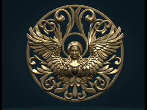 angel relief ii 3D Принт Модель