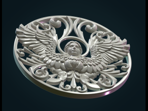 angel relief ii 3D Принт Модель
