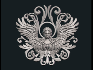 angel relief ii 3D Принт Модель