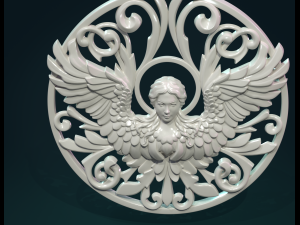 angel relief ii 3D Принт Модель