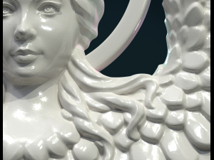 angel relief ii 3D Принт Модель