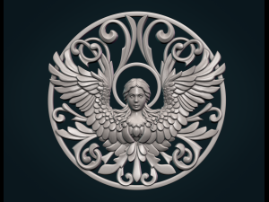 angel relief ii 3D Принт Модель