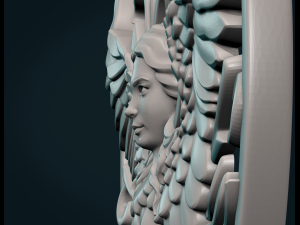 angel relief ii 3D Принт Модель