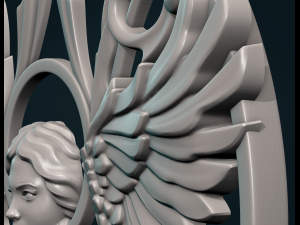 angel relief ii 3D Принт Модель