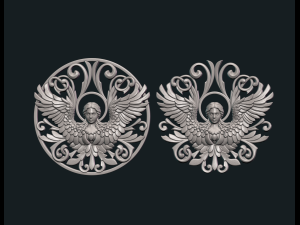 angel relief ii 3D Принт Модель