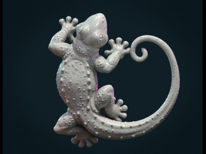 gecko 3D Print Model