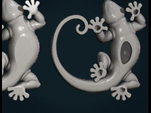 gecko 3D Print Model