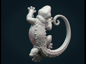 gecko 3D Print Model