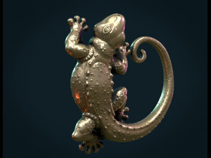 gecko 3D प्रिंट मॉडल