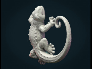 gecko 3D प्रिंट मॉडल