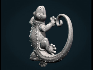 gecko 3D प्रिंट मॉडल