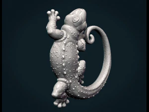 gecko 3D Print Model