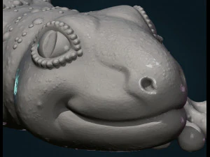 gecko 3D Print Model