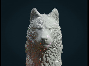 wolf iv 3D Baskı Modeli