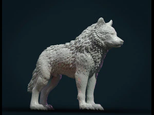 wolf iv 3D Print Model